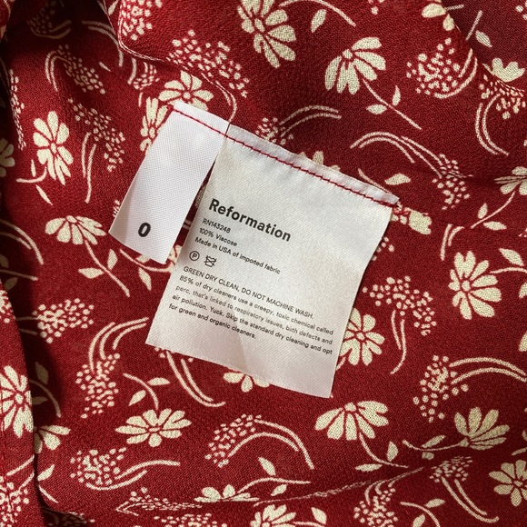 SOLD Reformation Blouse - Picture 7 of 7